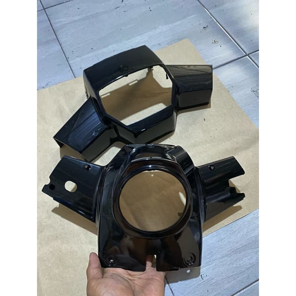 Batok atas bawah suzuki RC bravo RC100 Warna hitam