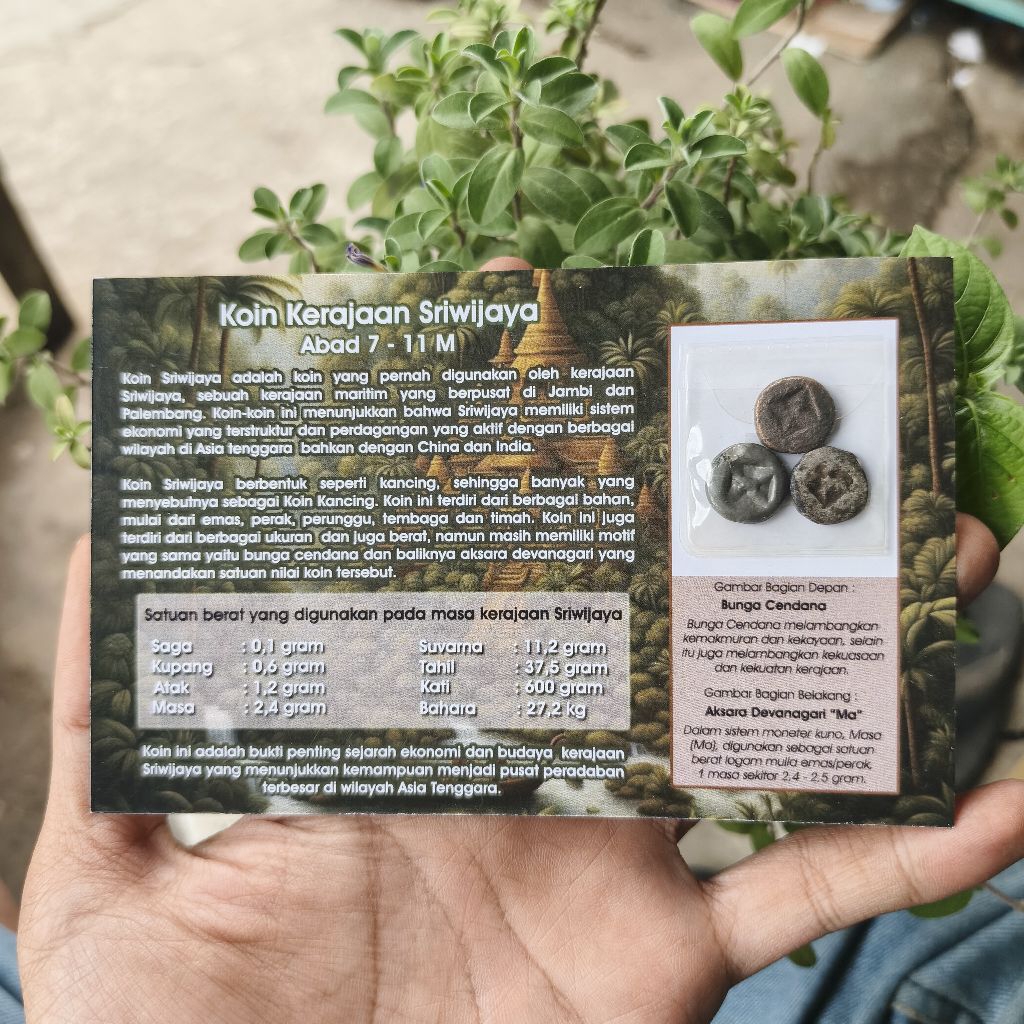 Set Koin Kerajaan Sriwijaya Perak, Timah, Perunggu SR03