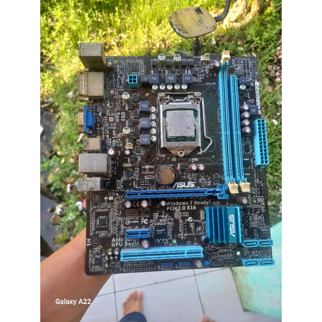 mobo + intel xeon i5 gen3