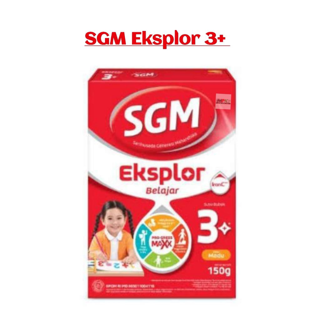 Susu SGM Eksplor 3+ Madu 150 gram, mm fresh food