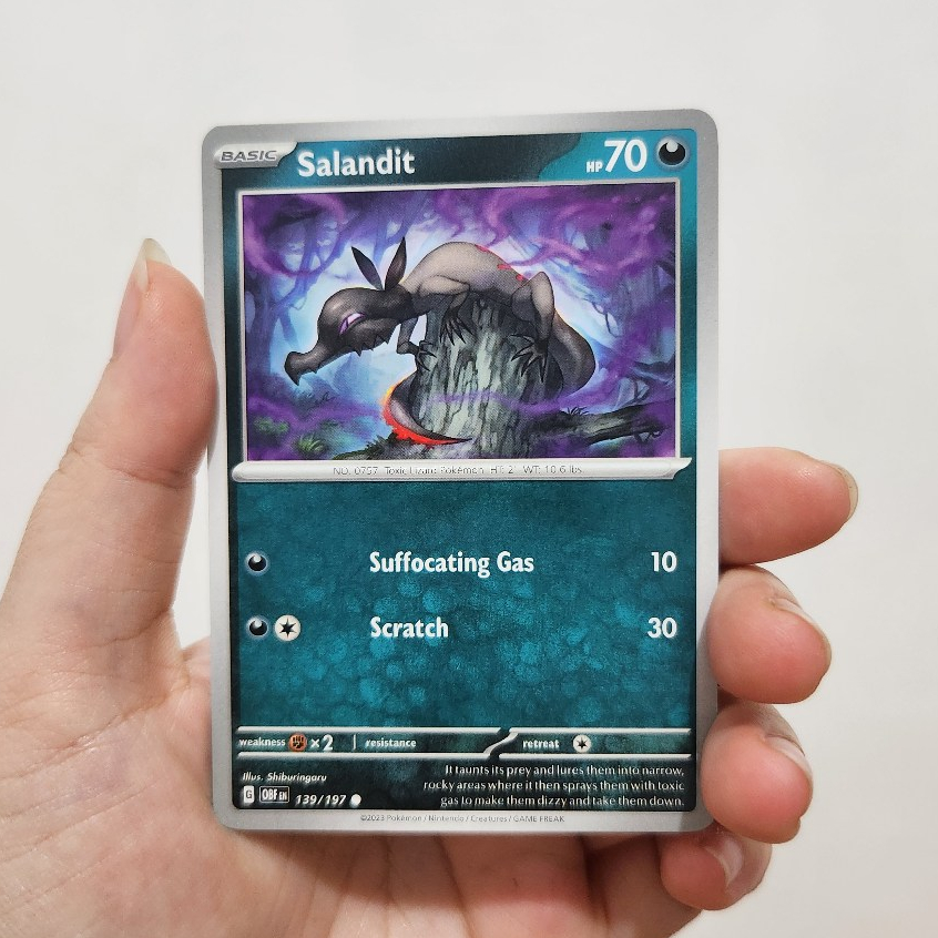 Kartu Pokemon TCG English Japan Indonesia - Salandit Salazzle