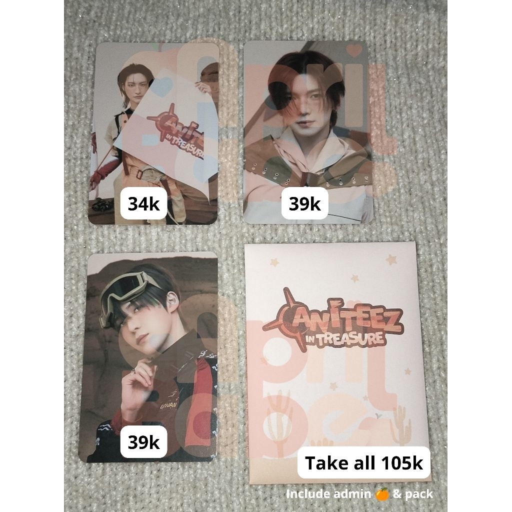 Aniteez in treasure Trading Card