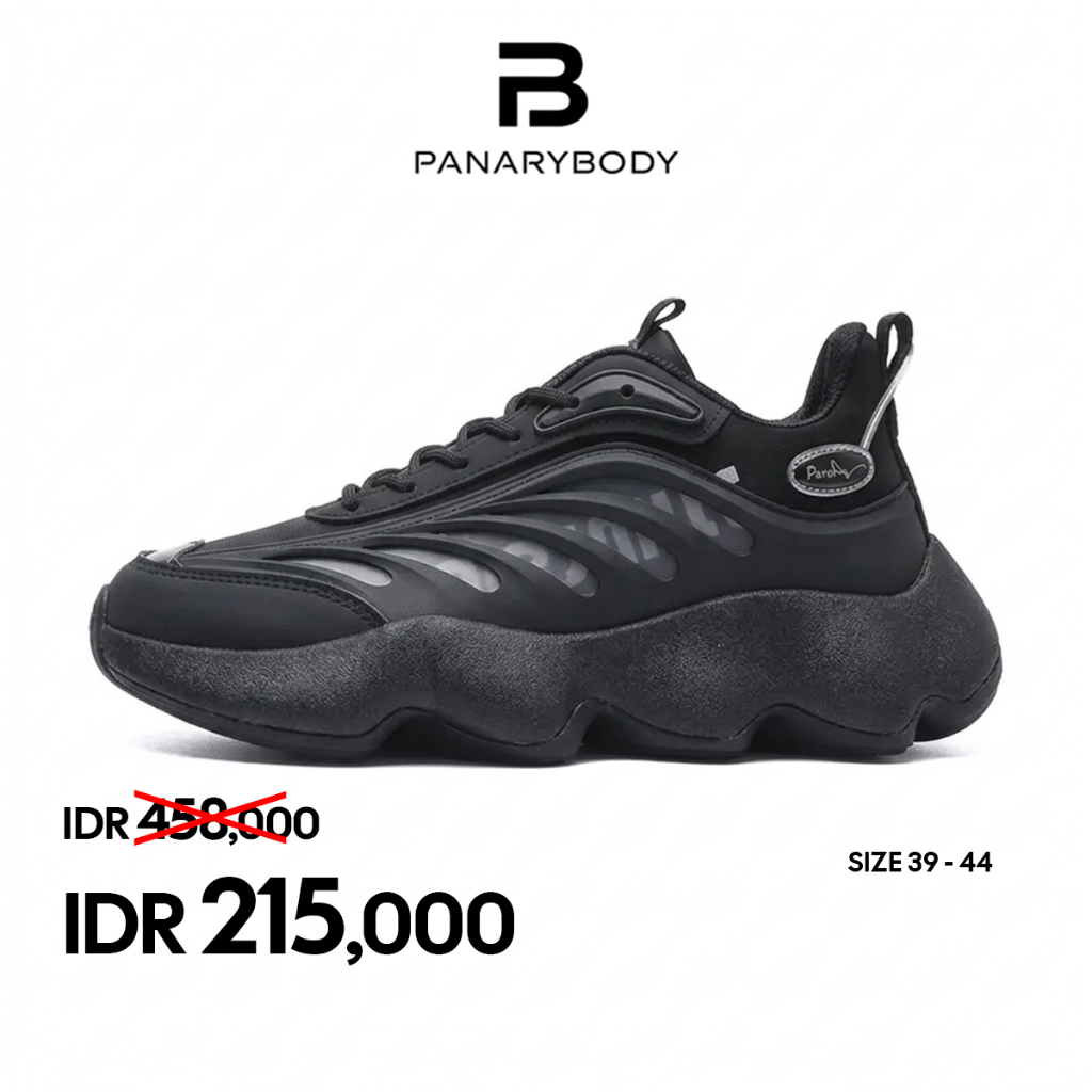 PANARYBODY Sepatu Cowok Sneakers Kerja Kuliahan Simple Bertali Nyaman Dipakai Sepatu Pria Top QN237