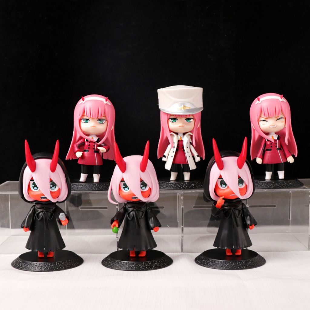 Action Figure Darling in the Franxx | Pajangan Anime Zero Two | Childhood Ver