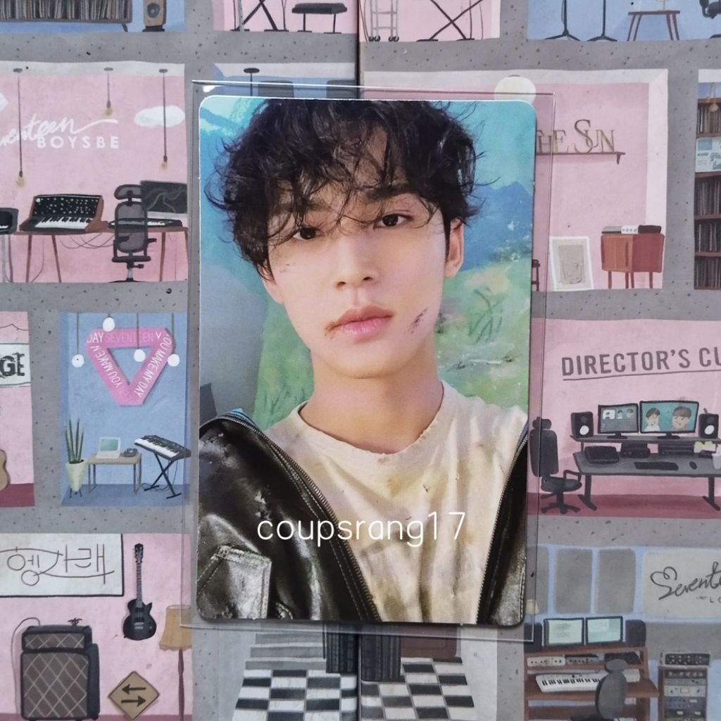 PHOTOCARD OFFICIAL SEVENTEEN MINGYU BONYOK FACE THE SUN FTS