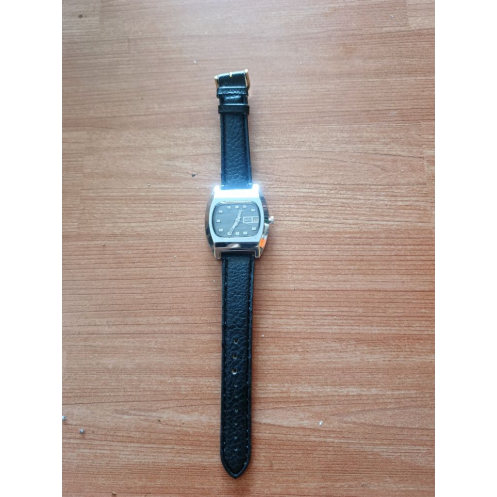jam tangan jadul otomatis merk aseikon antiq