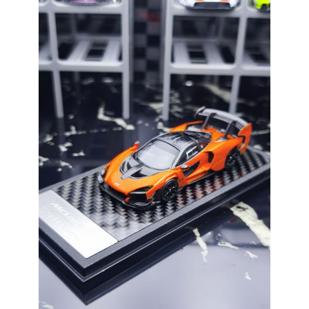 lcd models mclaren senna gtr orange