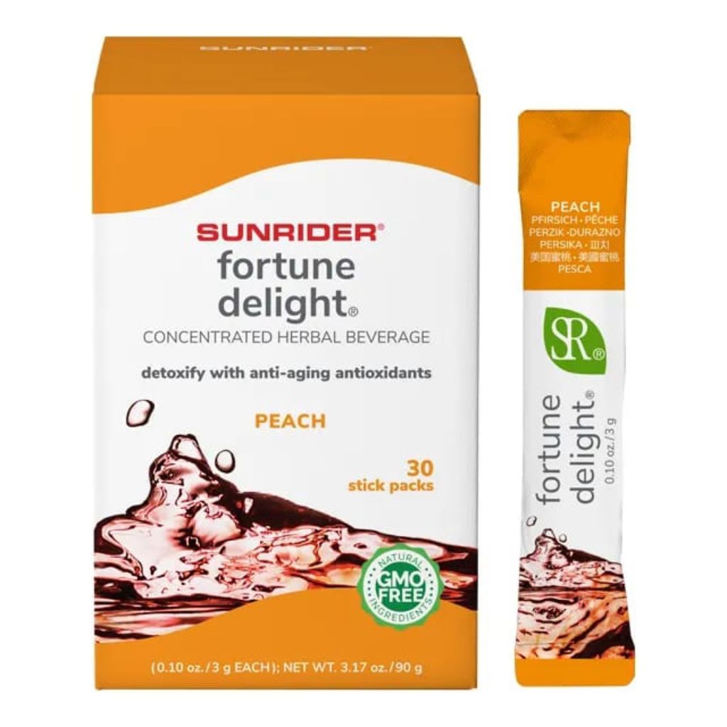 SUNRIDER FORTUNE DELIGHT 1 Pack 10 Bks Bersihkan, hidrasi, dan beri energi tanpa efek samping yang m