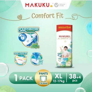 MAKUKU COMFORT FIT XL 38+4