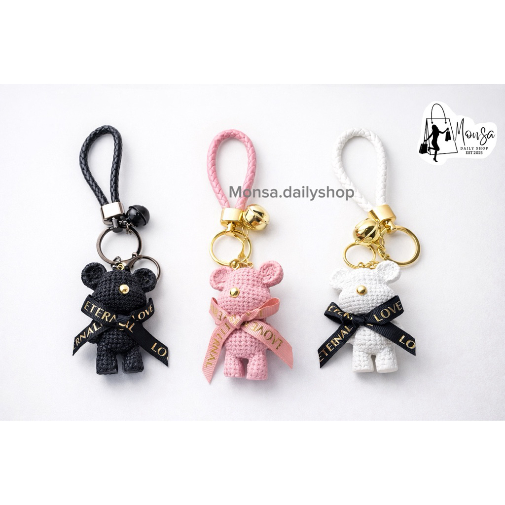 GANTUNGAN KUNCI BEAR KAWS BERUANG BONEKA Gantungan tas boneka beruang lucu