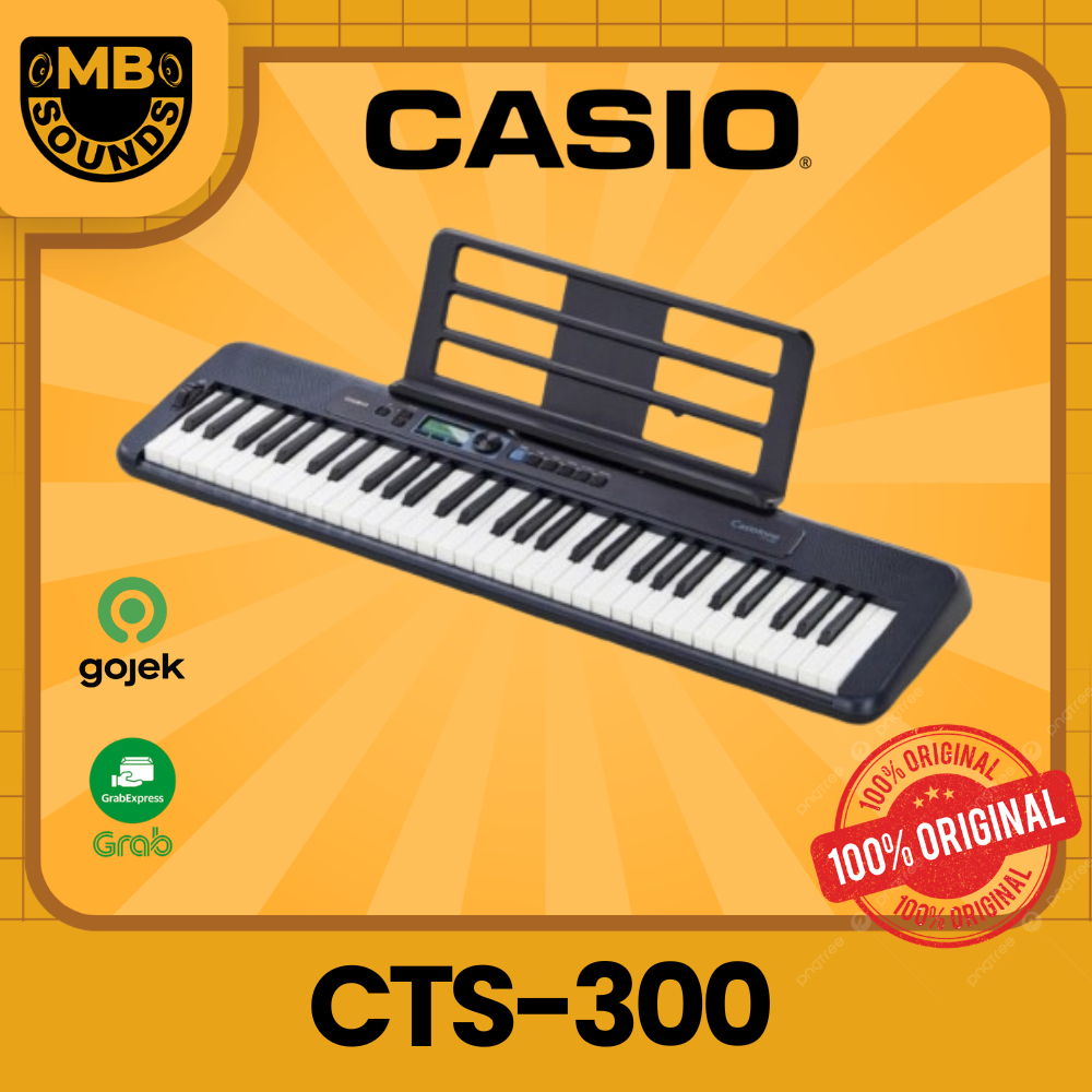 Casio CTS-300 / CTS 300 / CTS300 Portable Keyboard ORIGINAL