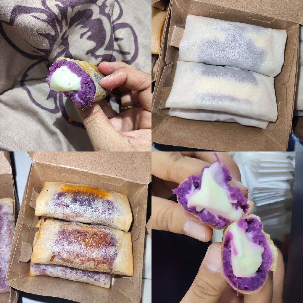 Lumpia Ubi Keju Lumer