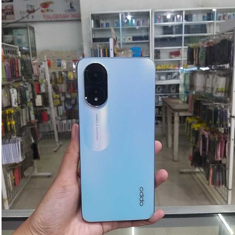 OPPO A18 4/128GB SECOND SEKEN BEKAS RAM 4 INTERNAL 128