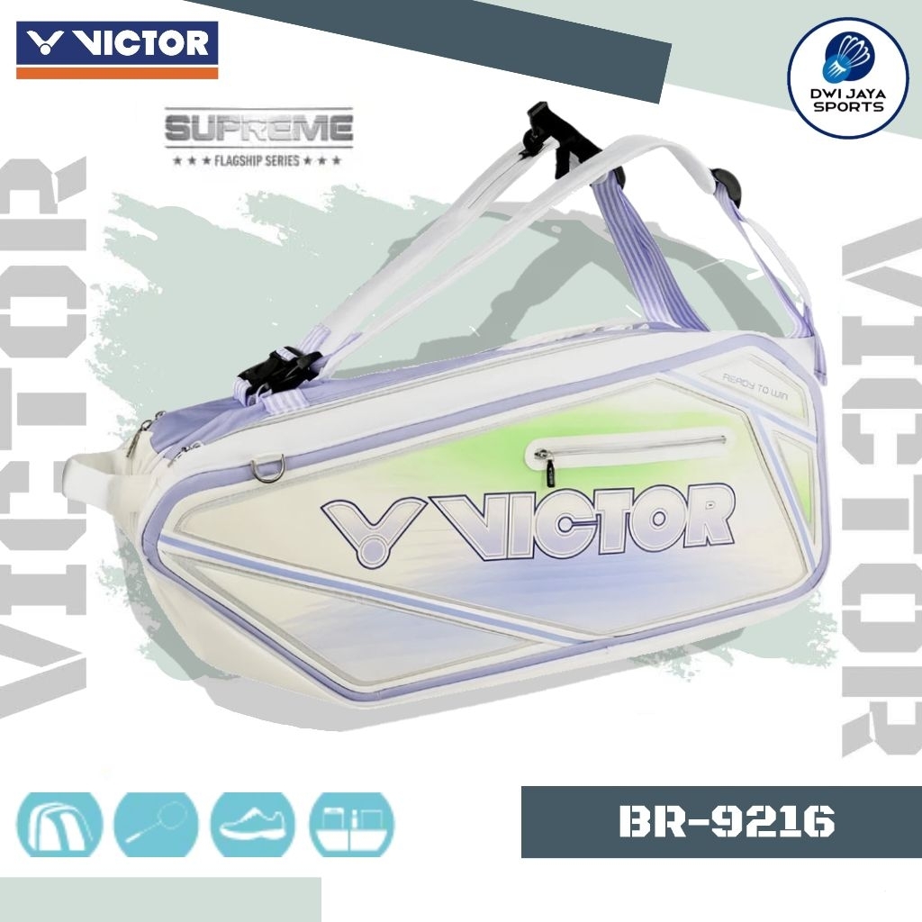 New Tas Badminton Victor Supreme Series BR-9216 AJ | VICTOR Supreme Series BR9216 AJ