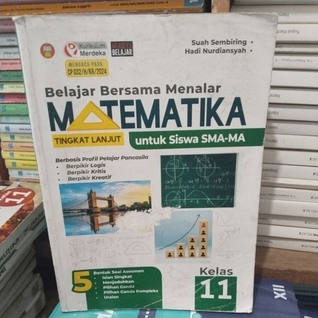 Matematika Tingkat Lanjut Untuk Siswa SMA-MA Krlas 11/XI Penerbit Yrama widya