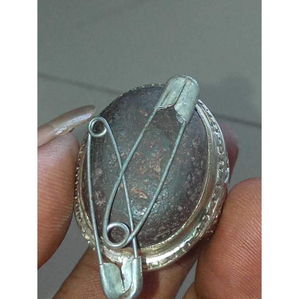 cincin batu badar besi kursani natural jari 8
