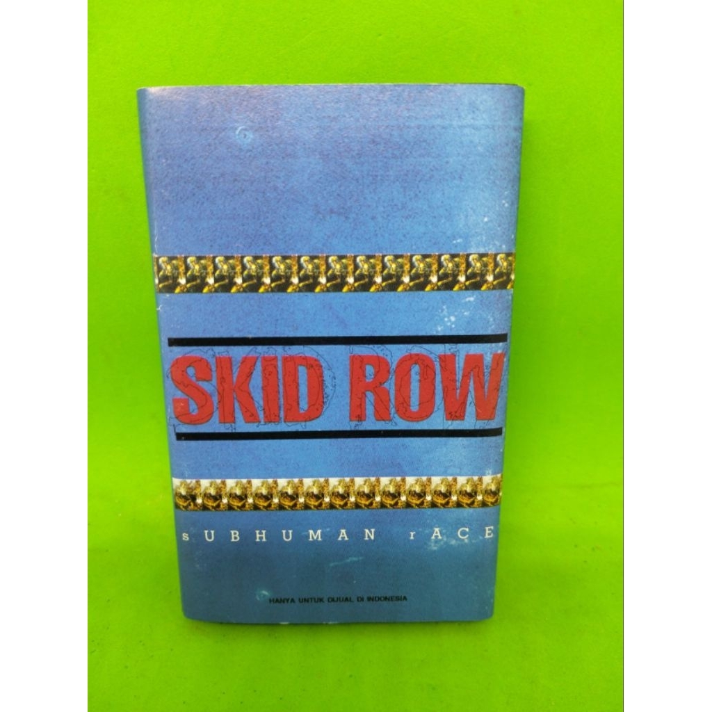 Kaset pita SKID ROW Album Subhuman Race