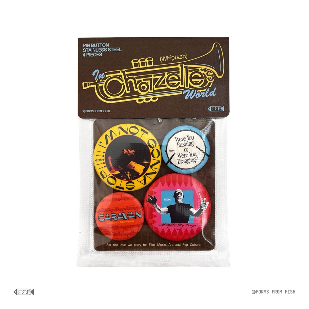 [FFF] Whiplash - Pin Button Set | Movie / Film Merch