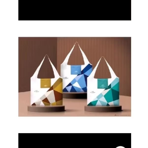tote bag tas lipat etihad airways etihad airlines amenities pesawat