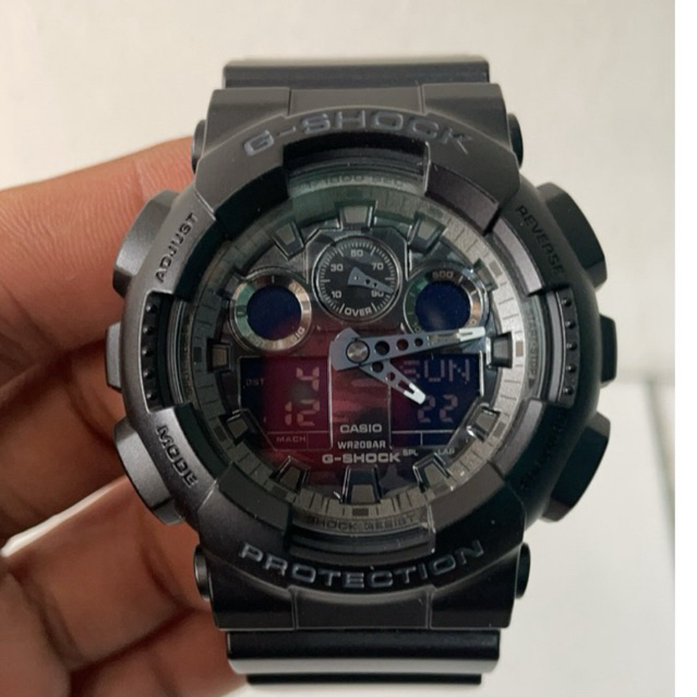Jam Tangan G-Shock 5081 GA-100CF Black PRELOVED Likenew 100% ORIGINAL