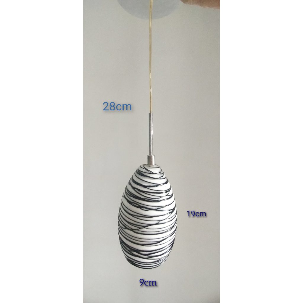 Kap Lampu Gantung Keramik Ace Diameter 9cm Bekas