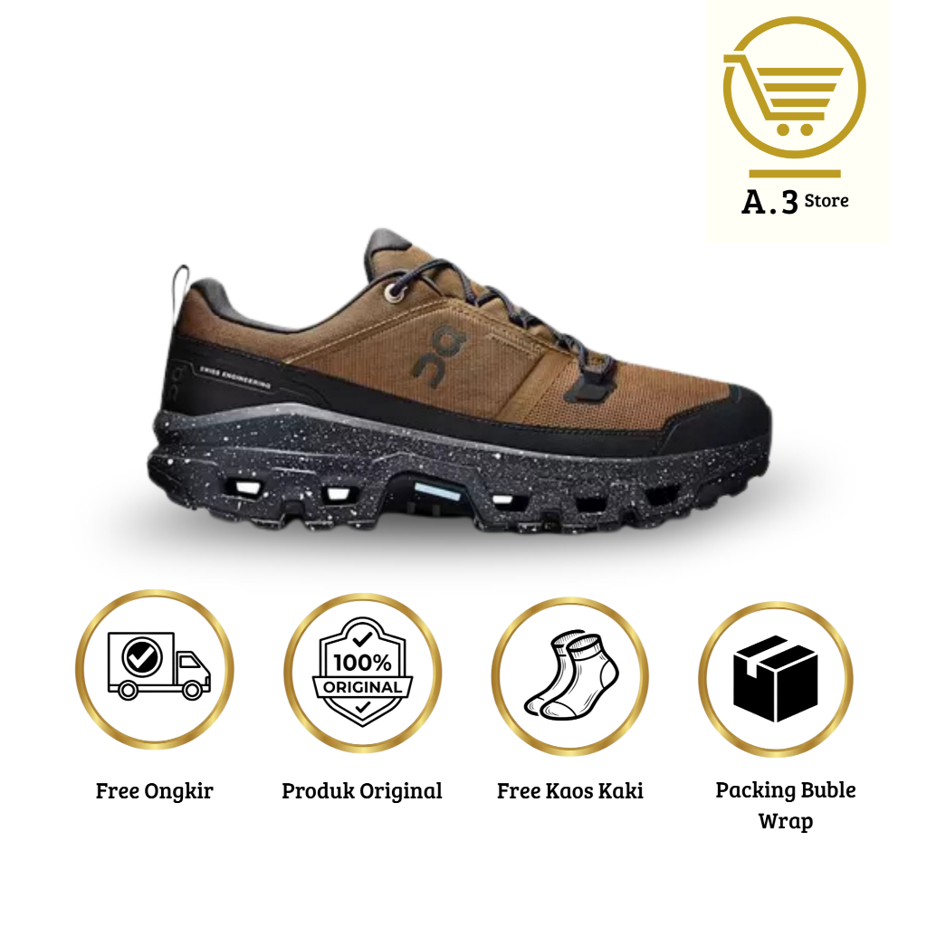 Sepatu Running Dan Outdoor Pria Wanita ON X BEAMS X REI CO-OP CLOUDROCK WATERPROOF HIKING SHOES MEN'