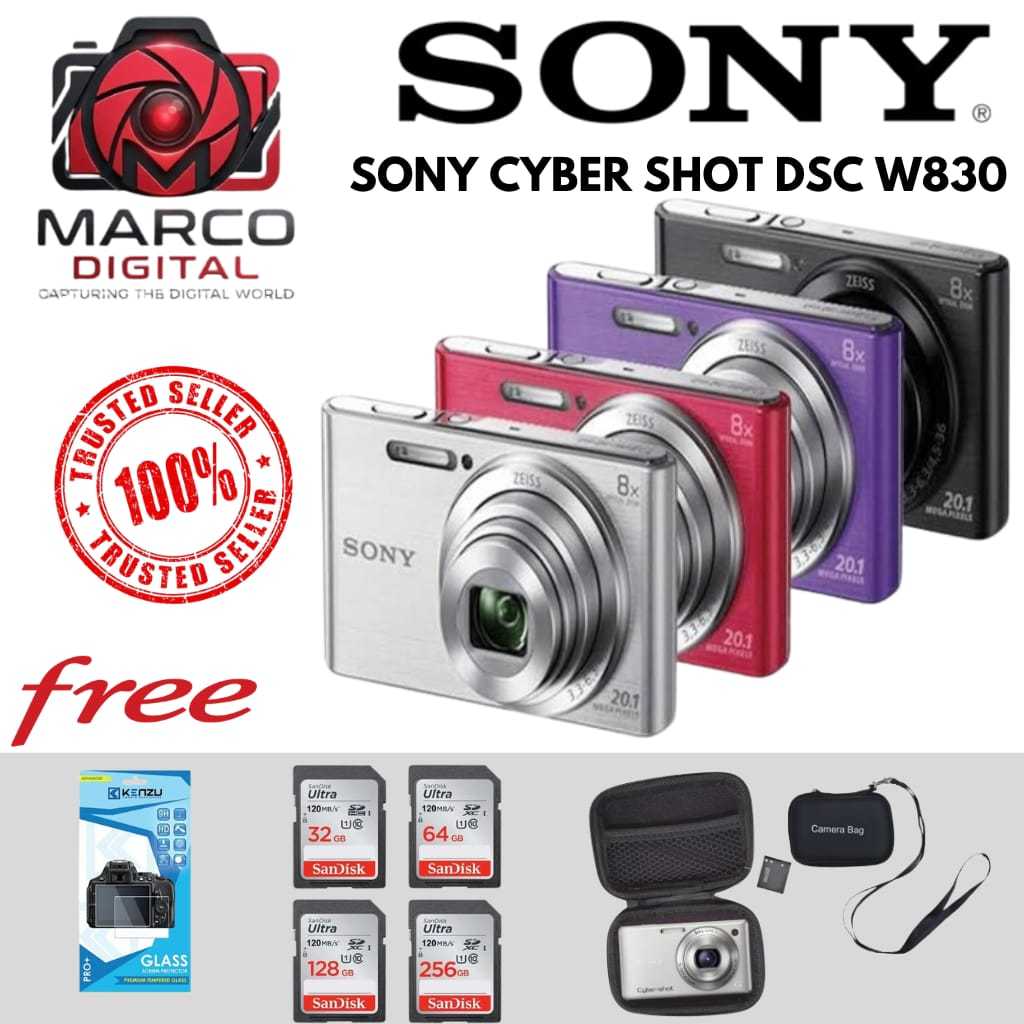Sony W830 / Sony CyberShot DSC W 830 / Sony W830 Digital Kamera