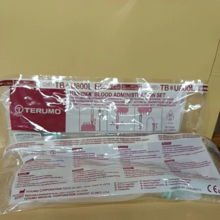 Bloodset / Blood Set Terumo Blood Administration Set Blood Tranfusion Set Terumo Selang Transfusi Da