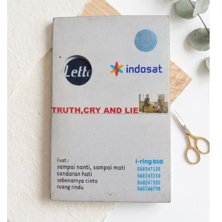 Kaset Letto - Truth, Cry And Lie (Mulus)