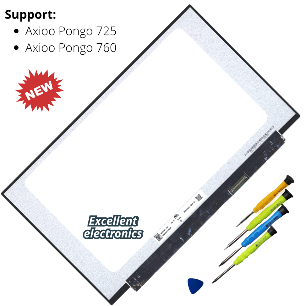 LCD Axioo Pongo 725, LCD Axioo Pongo 760, LCD laptop Axioo Pongo 725, LCD laptop Axioo Pongo 760 ori