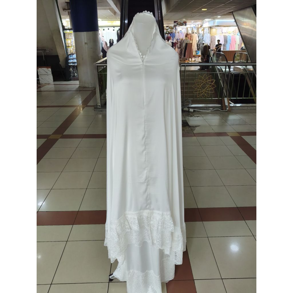Mukena mewah Armani silk Premium