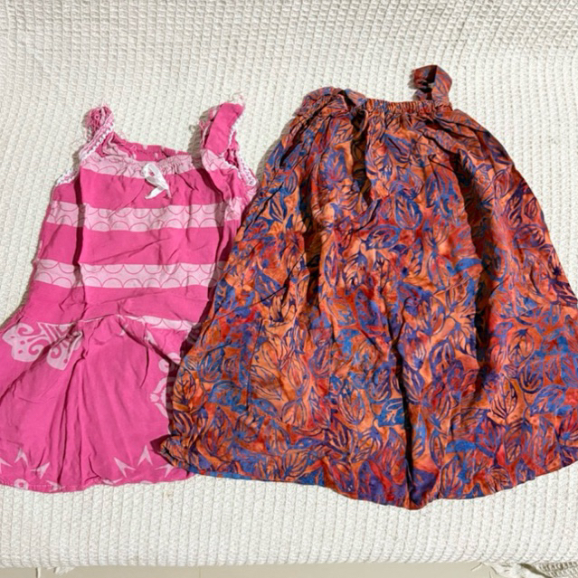daster batik kain adem (preloved)