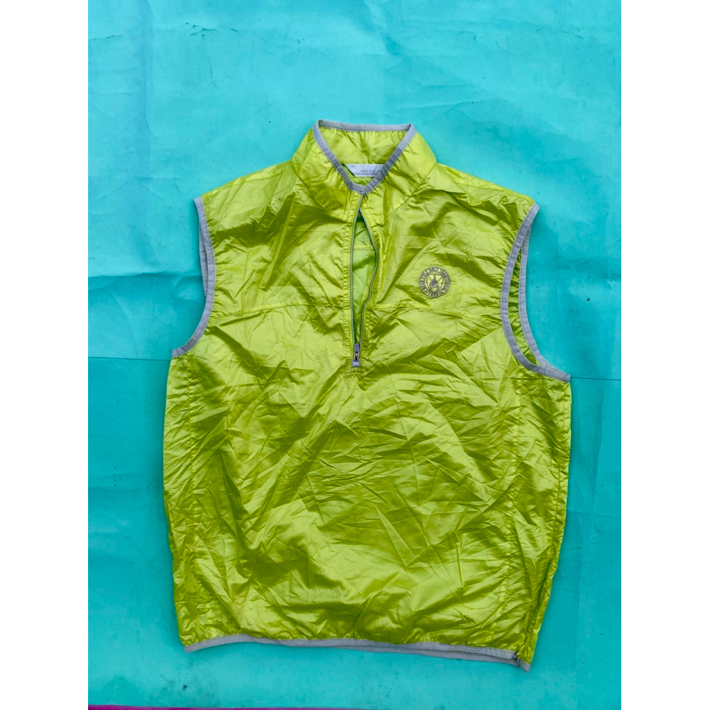 Vest Outdoor Sporty Bean Pole Golf Hijau
