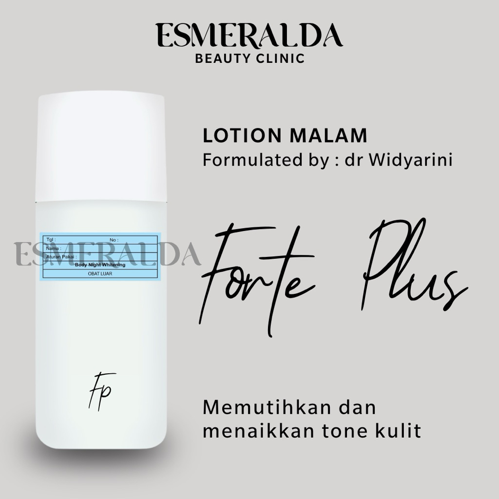 LOTION FORTE PLUS DR WIDYARINI - FORTE KLINIK DR WIDYARINI - DR WIDYARINI