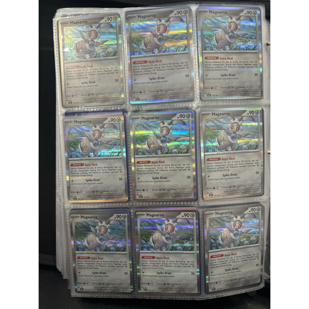 Kartu pokemon TCG original Magearna holo