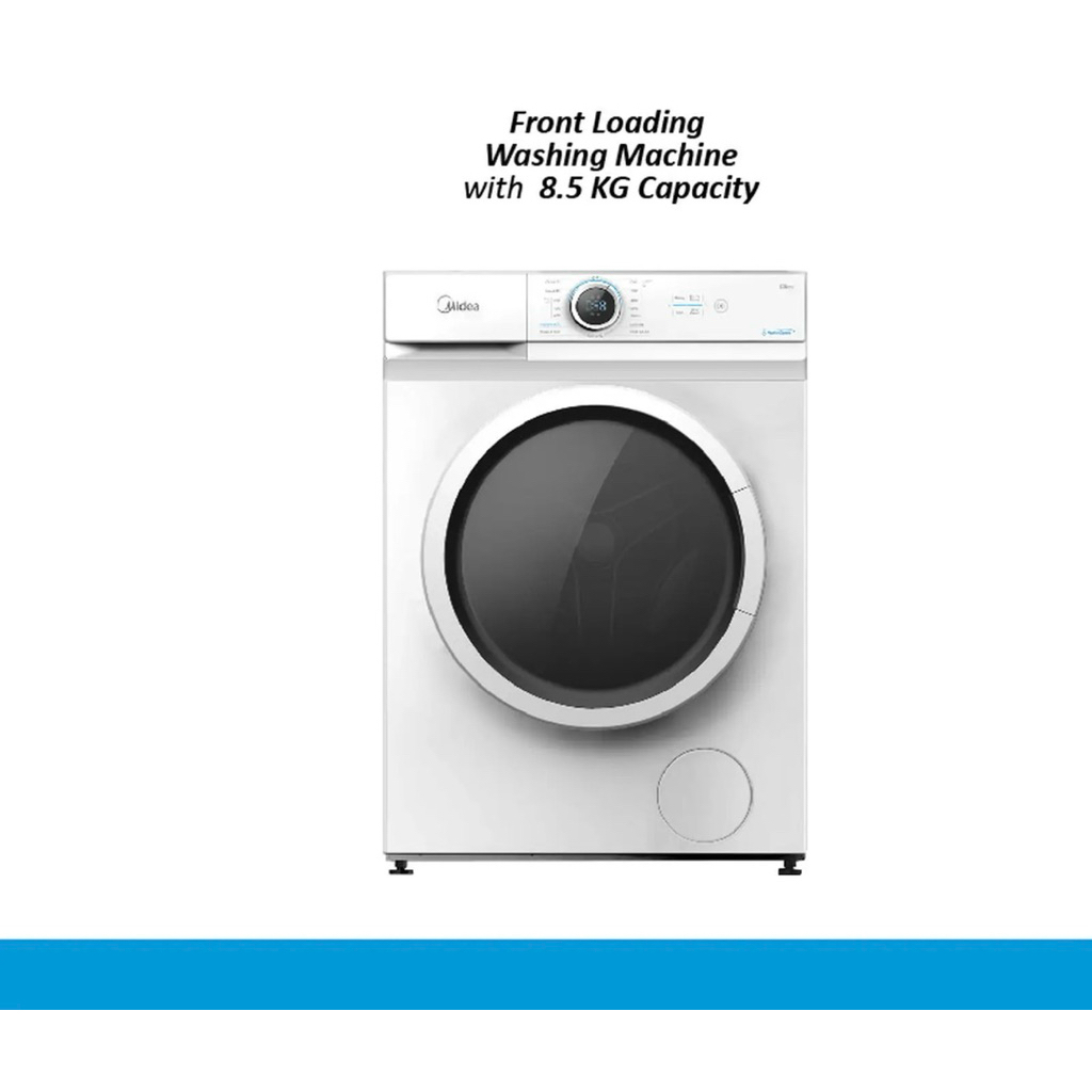 Mesin Cuci Midea Front Loading 8.5kg- Hemat Listrik, Cepat, Higienis