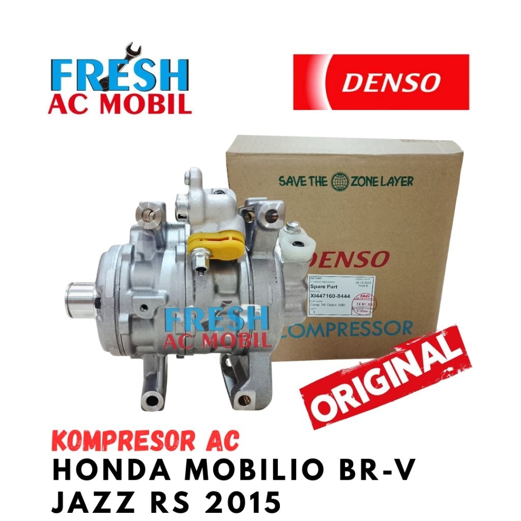 Kompresor AC Honda Mobilio HRV BRV Original Denso Compressor AC Mobilio HRV BRV Original Denso