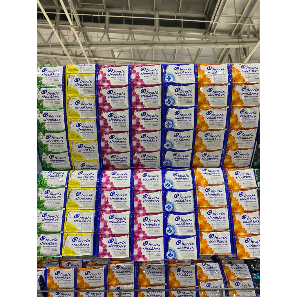 Head and Shoulders Sampo Anti Ketombe Lemon Segar Perawatan Rambut  / Head and Shoulders Shampoo ren