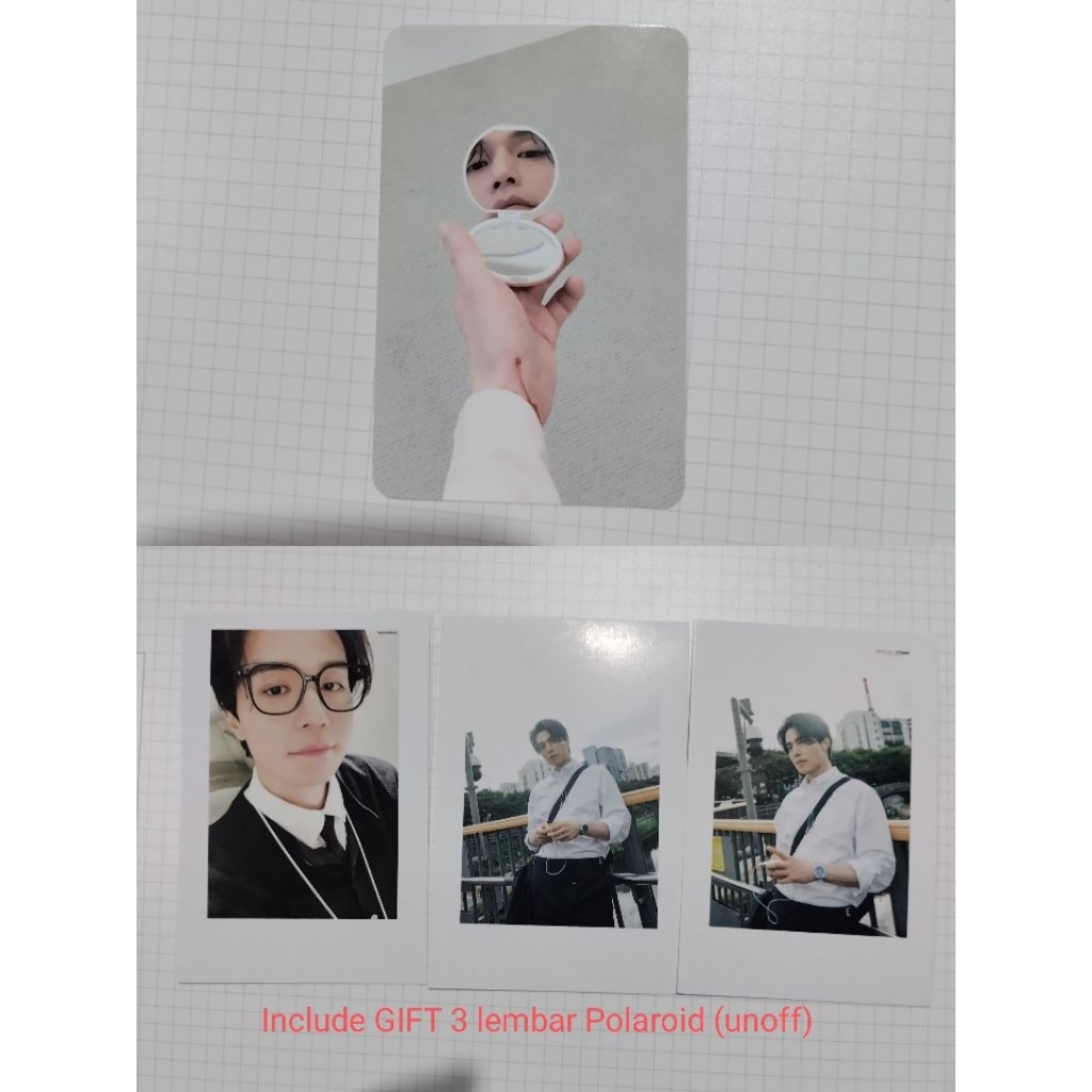Lee Dong Wook Official (Photocard Wookdong 2025) setiap pembelian include gift 3 polaroid non offici