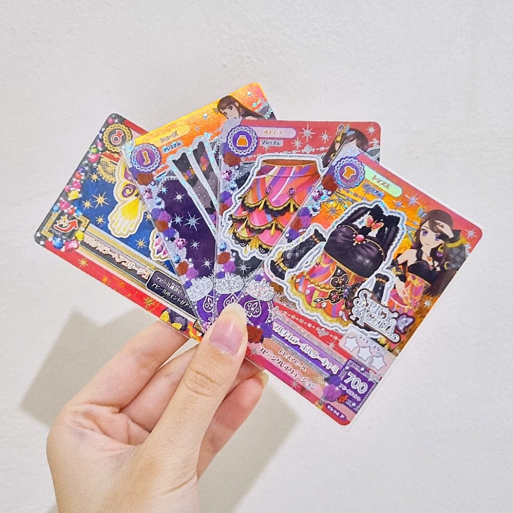 Aikatsu Card Kartu Premium Multicolor Ran JP Japan Original