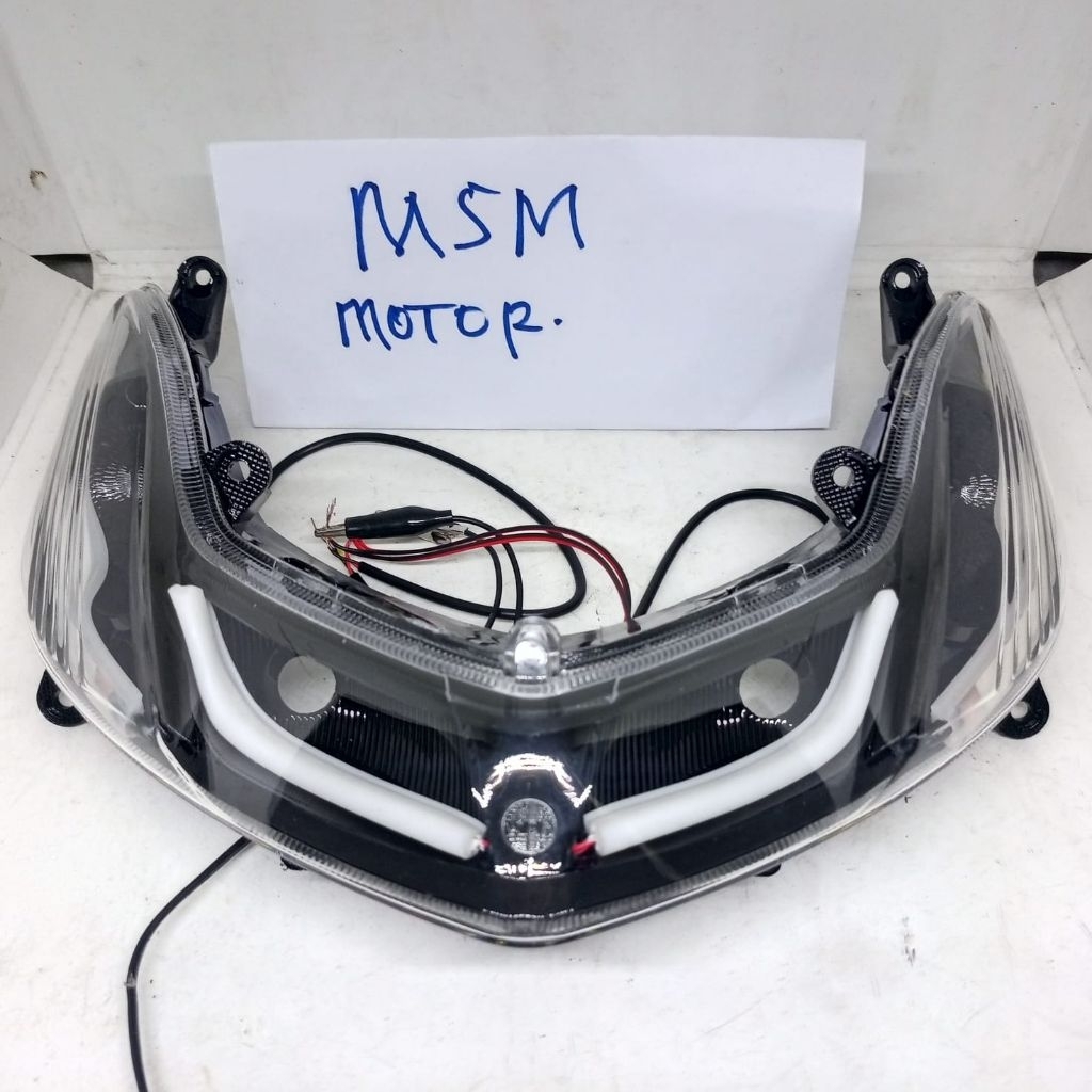 LAMPU SEIN DEPAN MIO SMILE CUSTOM ALIS RUNNING