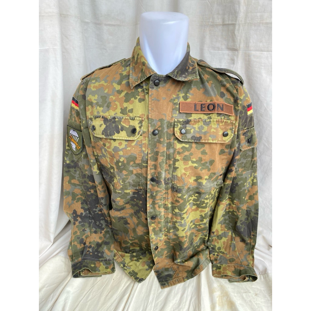 Kemeja BDU Camo Loreng Flecktarn Tentara Jerman Army Original (38)