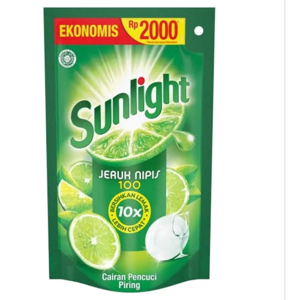 Sunlight 90ML/ Sunlight Sabun Cuci Piring 90Ml