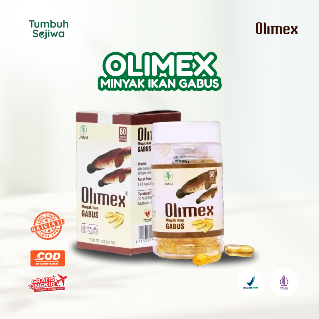 Kapsul Minyak Ikan Gabus Olimex Atasi Nyeri Luka Caesar Pada Minggu Pertama