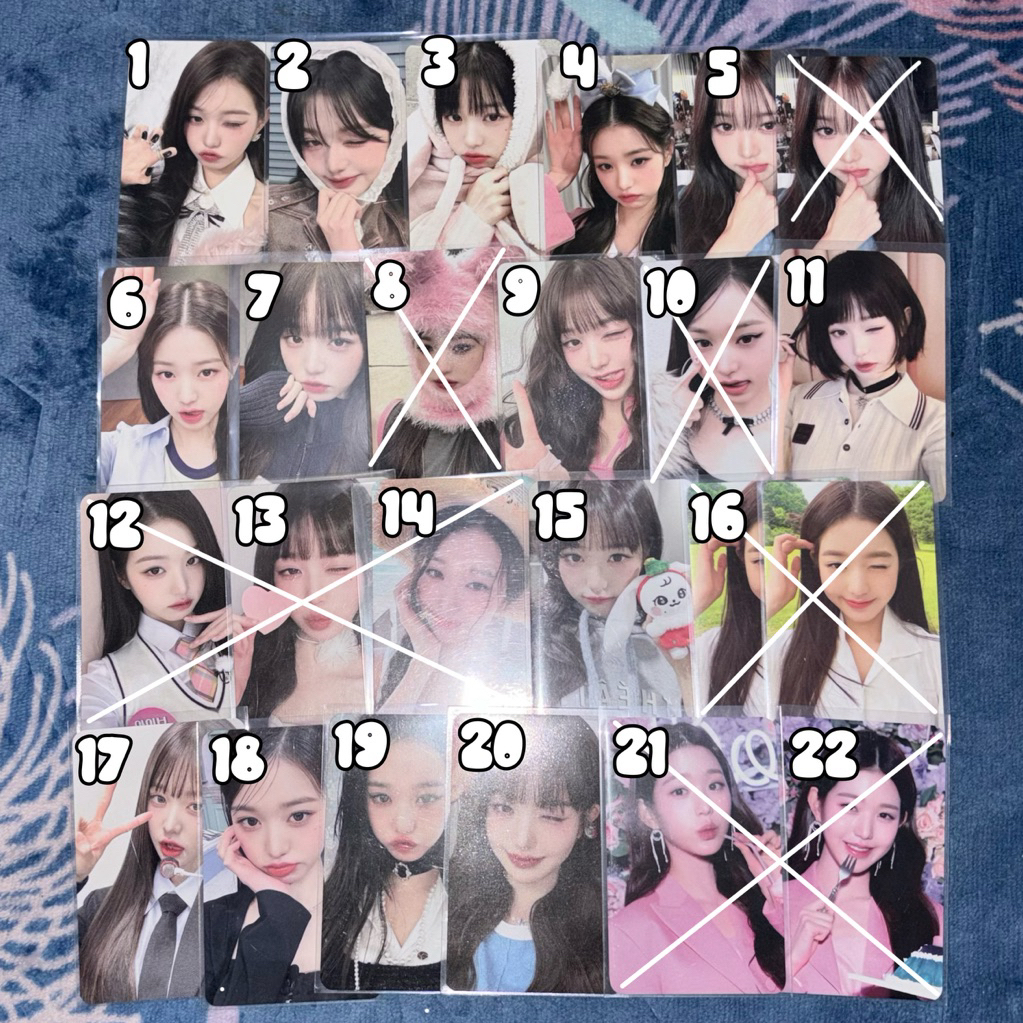 (UBAH JNE) PHOCA PHOTOCARD OFFICIAL IVE WONYOUNG WONY LD POLAROID SOUNDWAVE APPMUS R3 I AM IVE DECO 