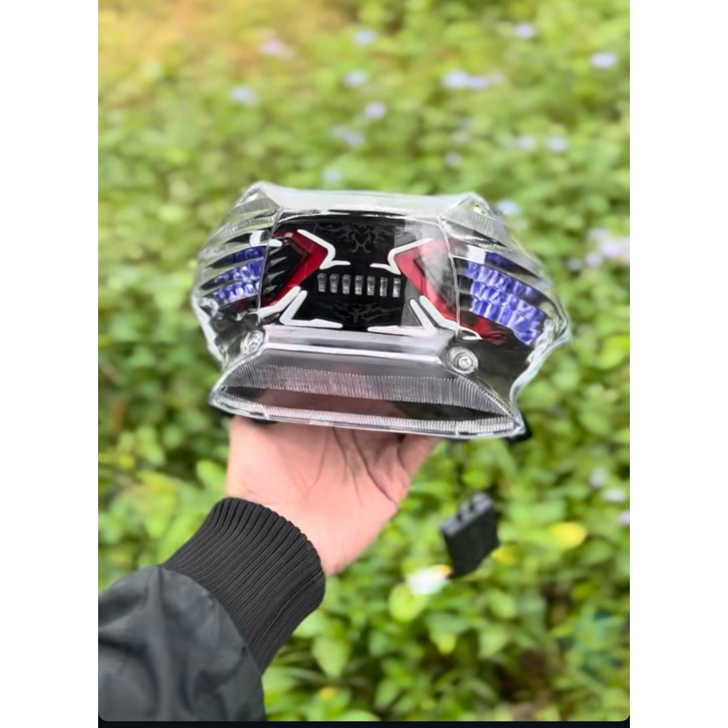 STOPLAMP LAMPU BELAKANG MIO SPORTY/SMILE CUSTOM RGB
