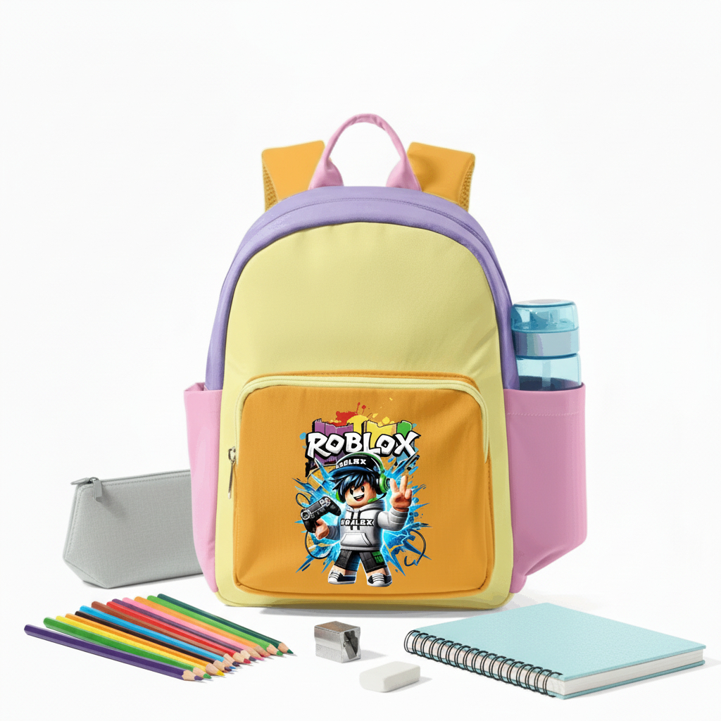 Tas Ransel Anak Laki Laki TK Paud Karakter Roblox Terbaru