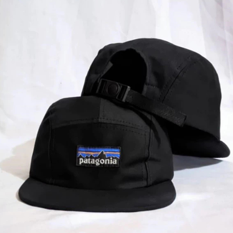 TOPI PRIA 5 PANEL CAP PATAGONIA DISTRO ORIGINAL TOPI LIMA PANEL PRIA DEWASA
