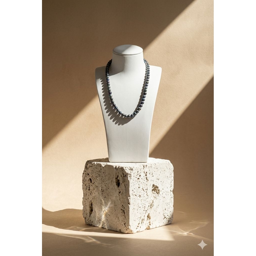 Kalung Mutiara hitam