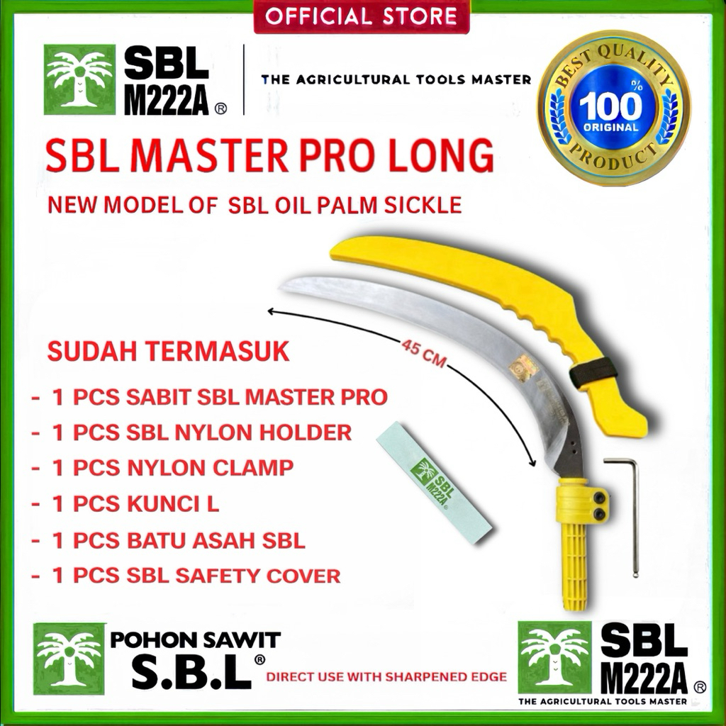 EGREK SBL MASTER PRO LONG EGREK SAWIT SUPER TAJAM SIAP DI GUNAKAN